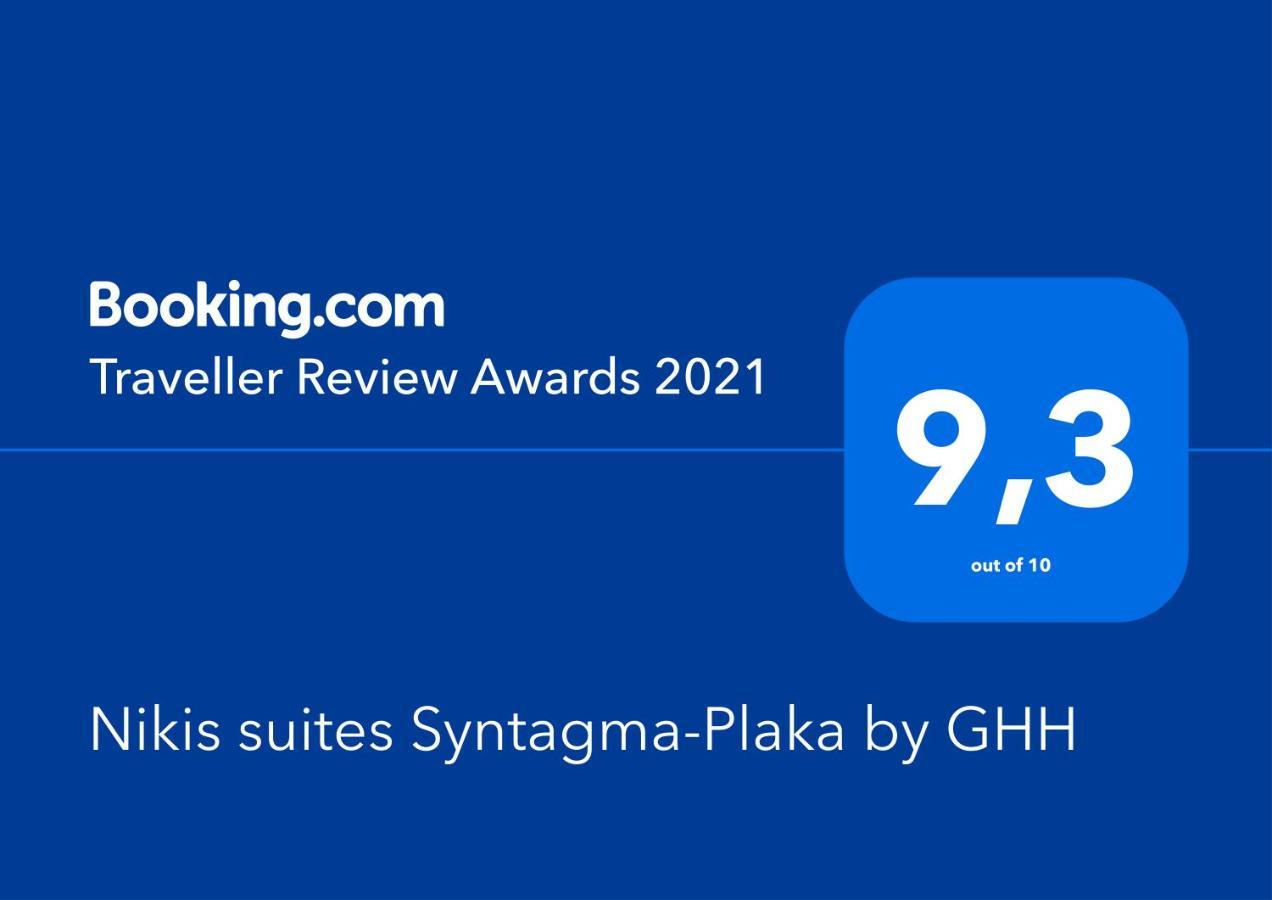 Nikis Suites Syntagma-Plaka By Ghh Atina Dış mekan fotoğraf